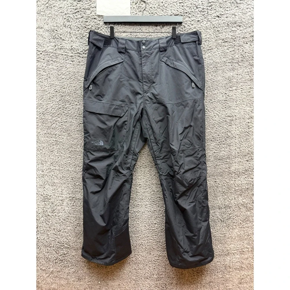 NWOT The North Face Freedom DryVent Waterproof Snow Pants Black Mens Size XL